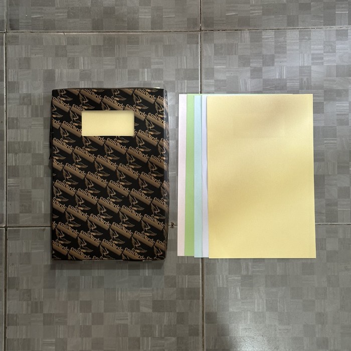 

Kertas Sertifikat / Proposal / Concorde 90 Gr F4 / A4 (isi 250 lembar)