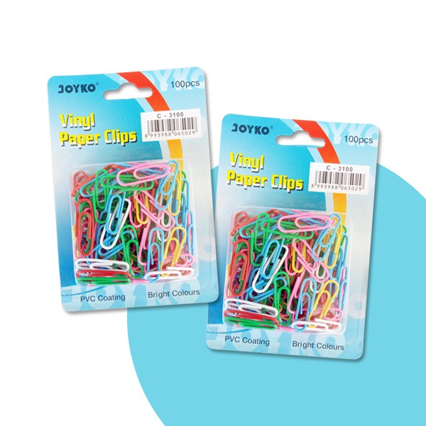 

Paper Clip Klip Penjepit Kertas Joyko - C-3100-100Pcs