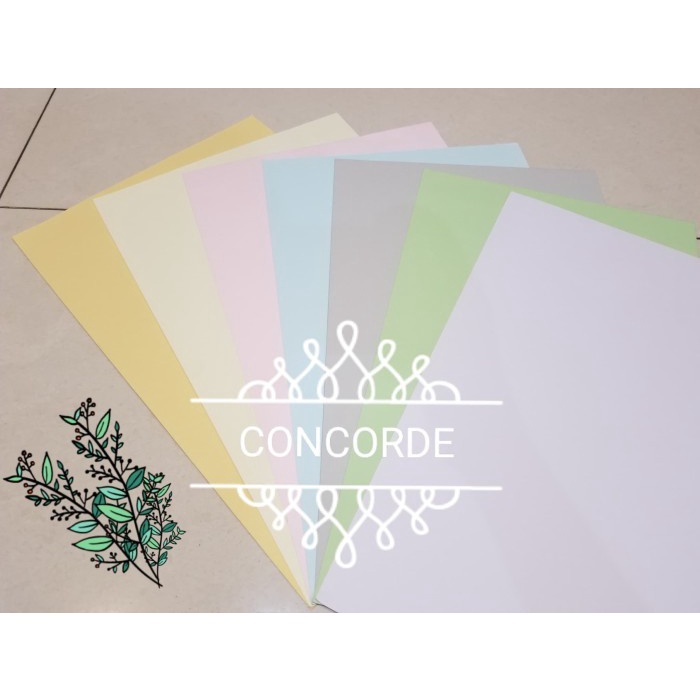 

Kertas Concorde 90gsm Folio or A4 ( 1 pak isi 250 lbr )