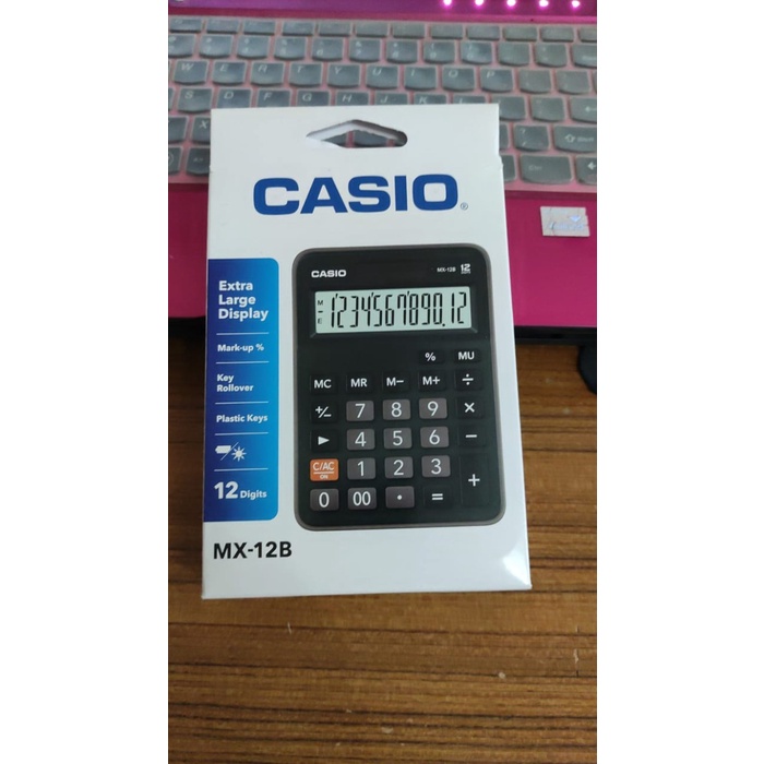 

KALKULATOR CASIO MX-12B-BK ORIGINAL