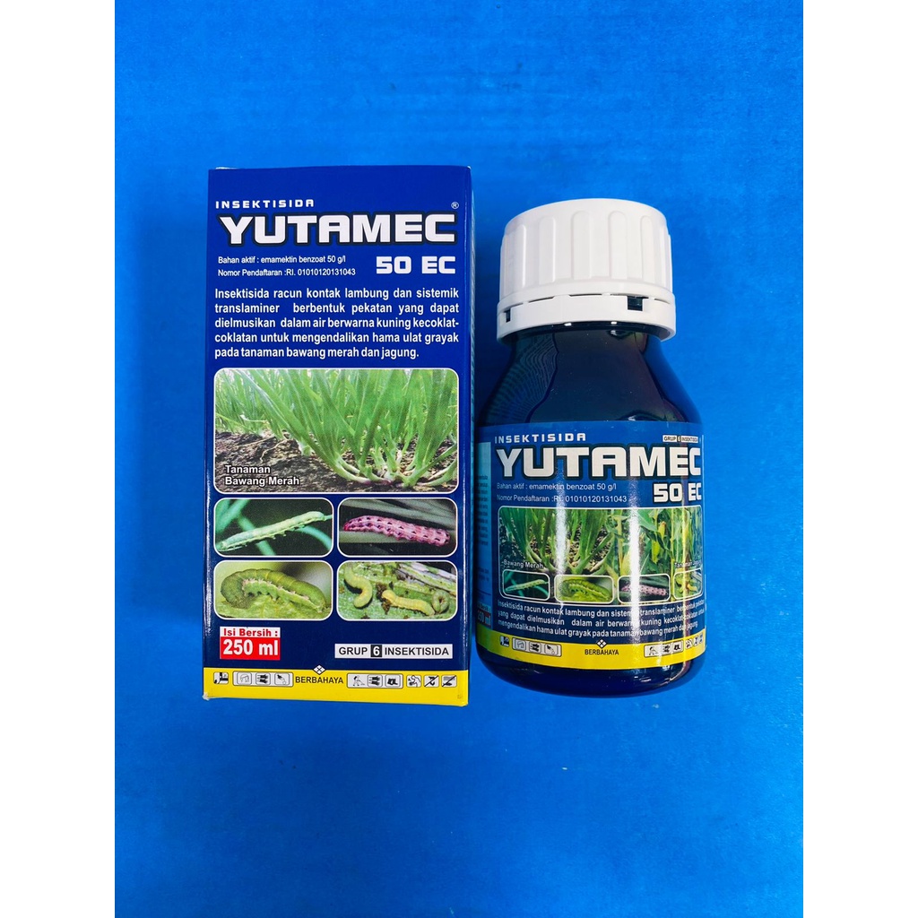 Insektisida Emamektin YUTAMEC 50EC isi 250ml Produk dari GEMA AGRO SENTOSA