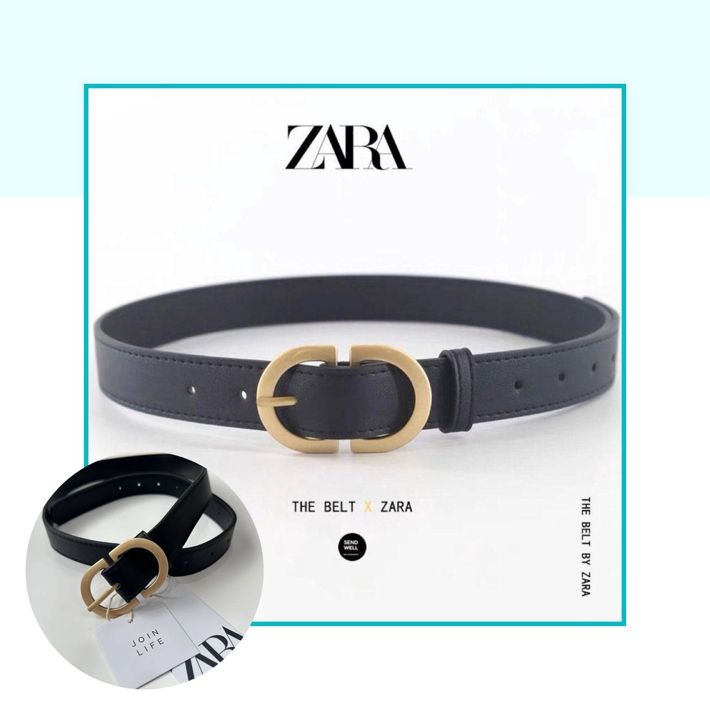 Leather Belt by ZARA - Ikat Pinggang Wanita