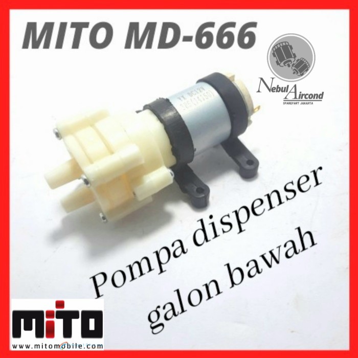 pompa dispenser galon bawah mito md666 mito MD666