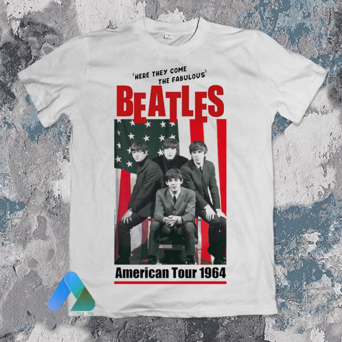 Kaos Band THE BEATLES - AMERICAN TOUR 1964