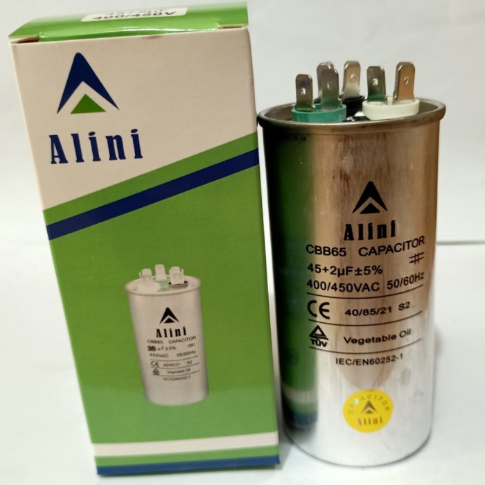 Capasitor AC 2 pk LG Daikin 45, 2 UF