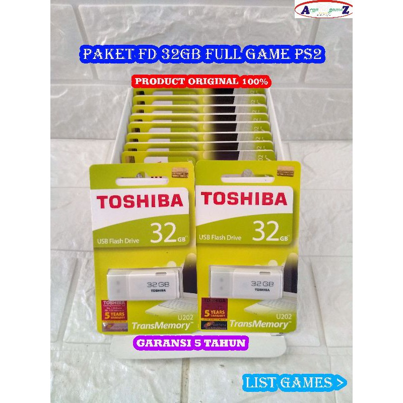 Paket FD 32GB Full Game Ps2