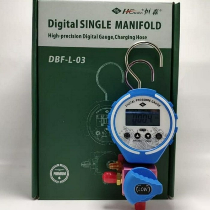 Manifold / Analiser AC Singel Digital Berkulitas DBF -L-03 Hangsen