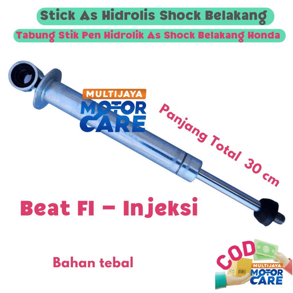 Hidrolis Shockbreaker Motor Beat Injeksi FI Stik As Hidrolik
