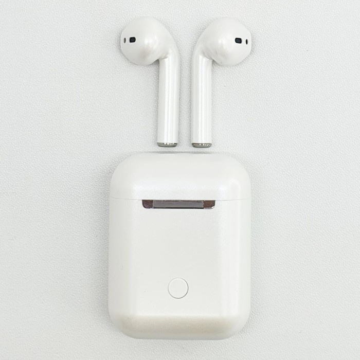 Headset Bluetooth Inpods 12 Eleven Pro Inpods 12 Macaron Eleven Metal - White