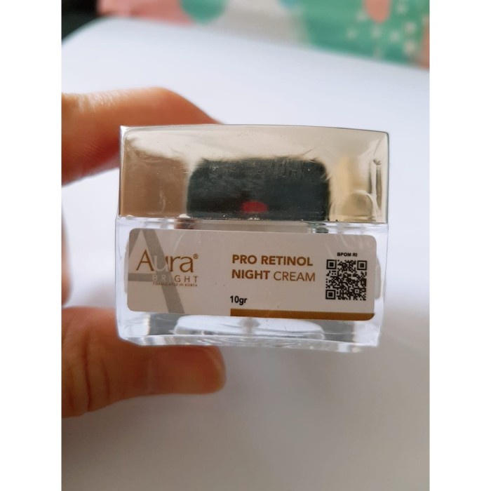 AURA BRIGHT PRO RETINOL NIGHT CREAM 10GR ORIGINAL - PRO RETINOL CREAM
