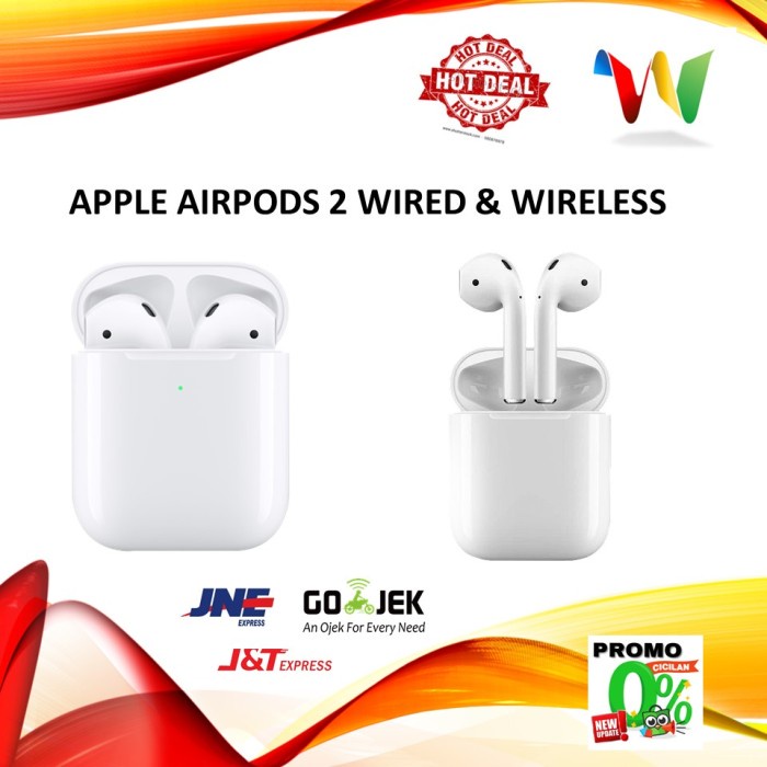 [PROMO] Airpod airpods headset bluetooth apple iphone original - NON WIRELESS