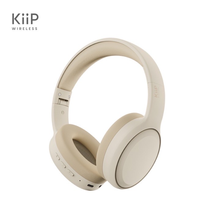 Lenovo TH10 Headphone Bluetooth 5.0 Wireless Headset Earphone Bass - TH30 - Beige