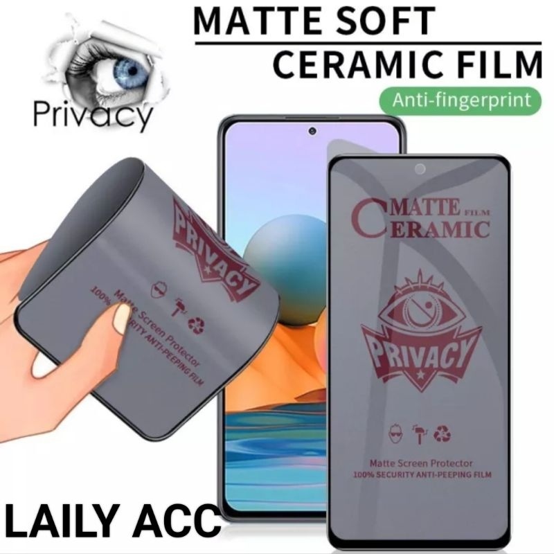 Tempered Glass Ceramic Spy OPPO A5S Anti Intip