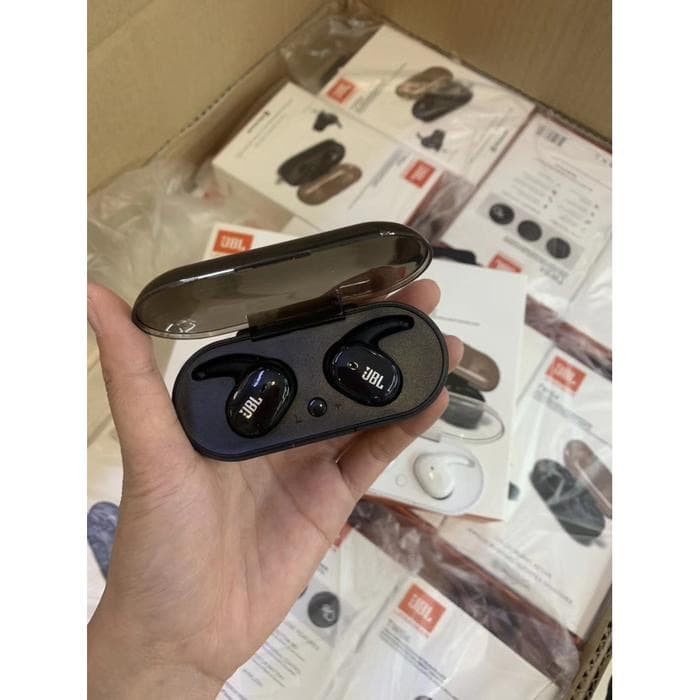 Headset Wireless Bluetooth 5.0 Earphones TWS 4 TWS-4 TWS4 - Putih