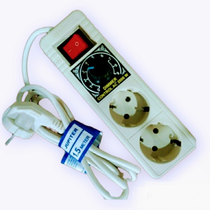 Dimmer AC 220 Volt 2000 Watt Potensiometer mengatur kecepatan bor Limited
