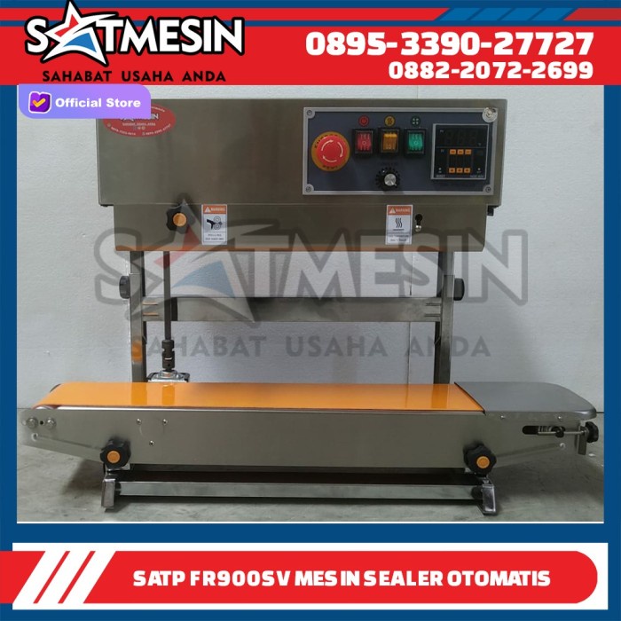 

Continous Band Sealer FR-900SV starpack paint vertical