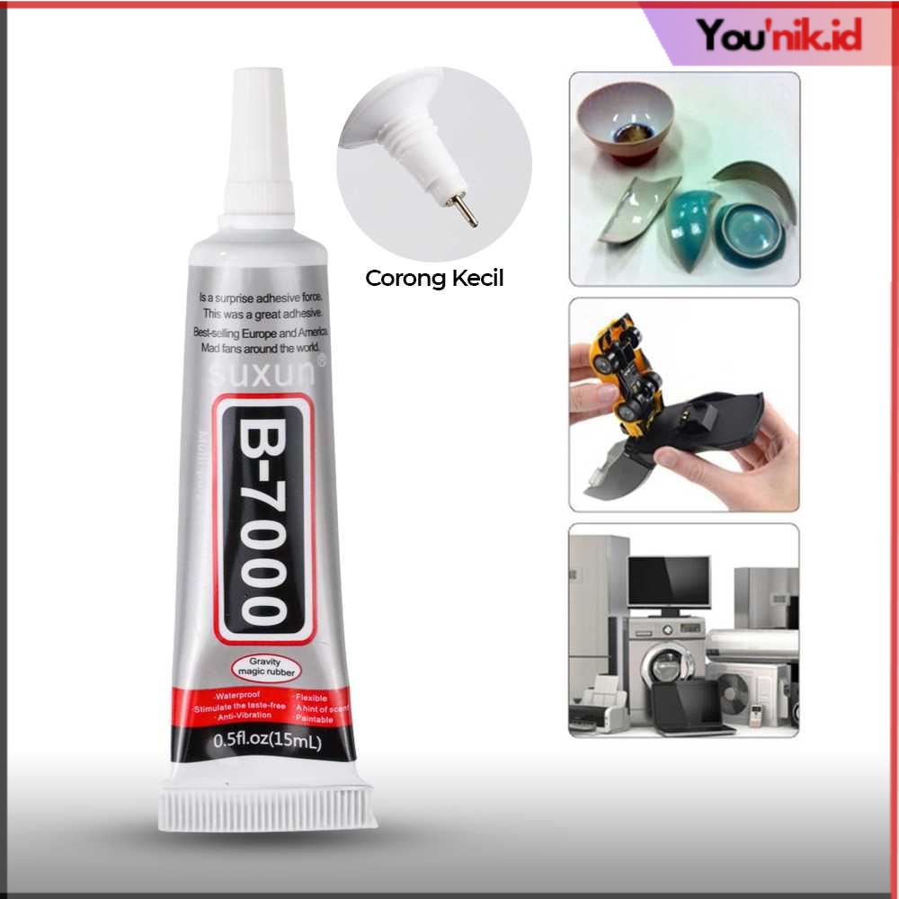 

Younik Lem LCD Touchscreen Kuat Serbaguna Adhesive 15 ML - B-7000