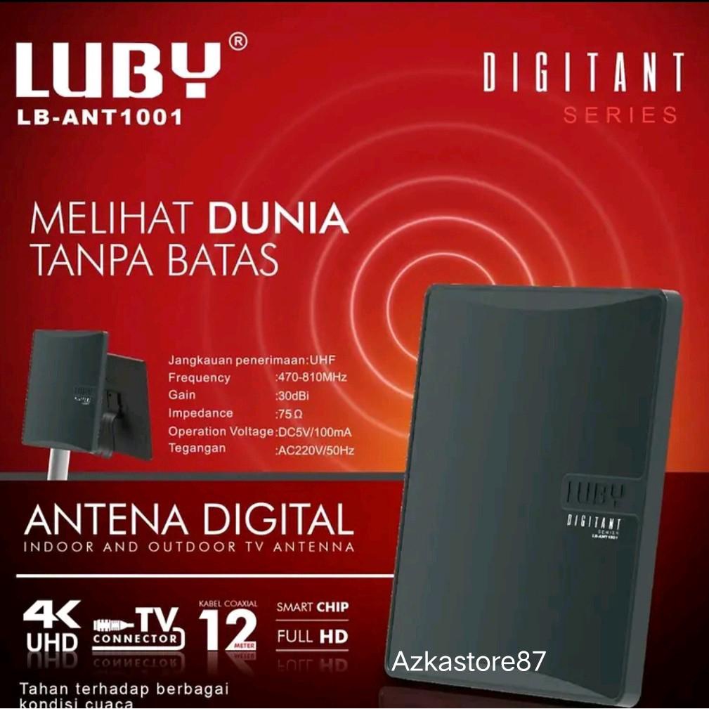 Antena digital LUBY LB-ANT1001 4K UHD antena luby penangkap siaran digital ANTENA DIGITAL