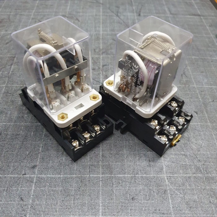 Power Relay TPDT 3x SPDT 40A 220V AC JQX-38F 3Z Limited