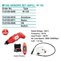 Mini Die Grinder Wipro Set 40 Pcs Wipro WP-120 32000 RPM 160 Watt Gerinda Mini Wipro