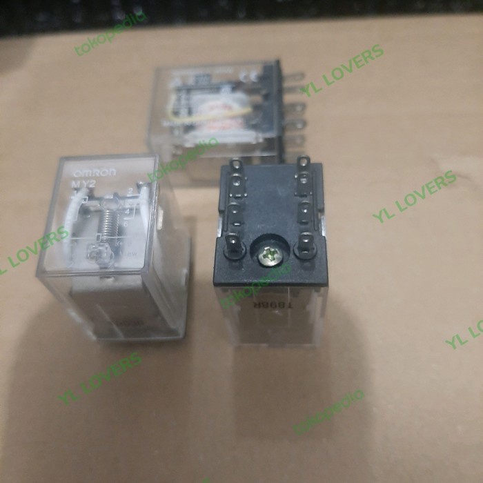 Rilay 24v AC 8 kaki/Rilay MY2N 24 AC/Relay 24v AC 8 kaki/Relay 24v AC Termurah