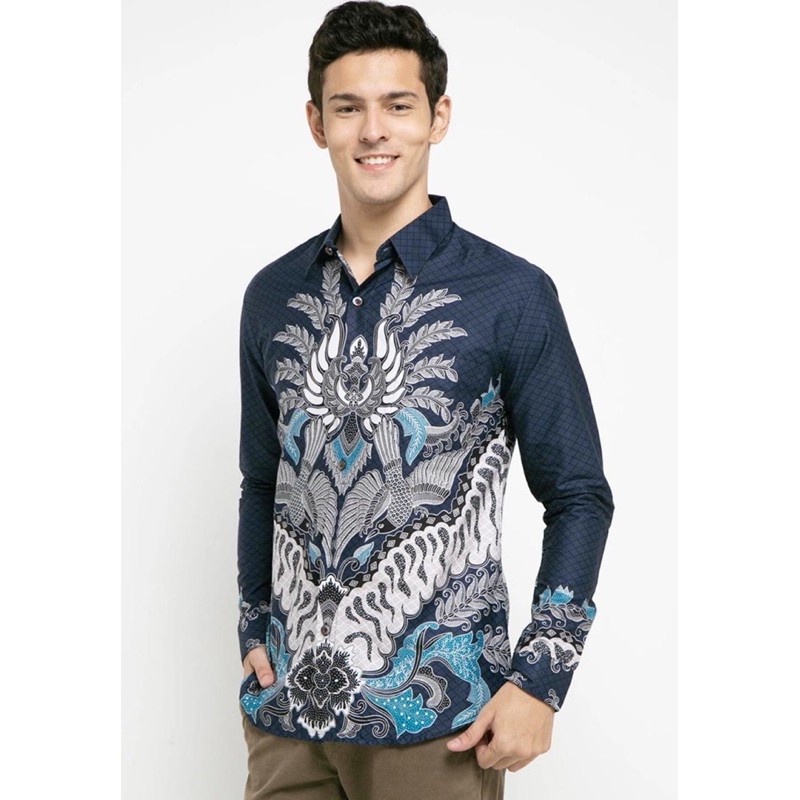 72 Batik - Kemeja Batik Pria Lengan Panjang 724066