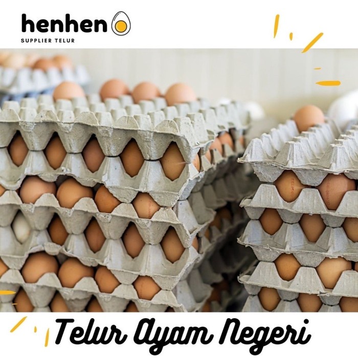 New Telur Ayam negeri 1 peti @15kg