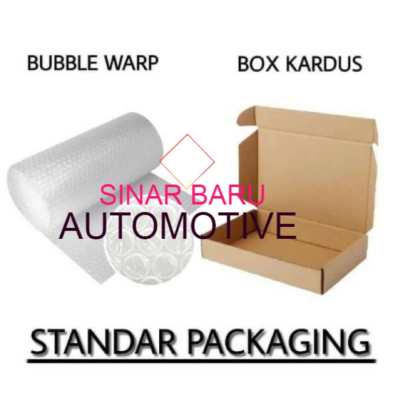 

Paking tambahan atau bubble wrap / pengaman paket atau kiriman barang kualitas terjamin