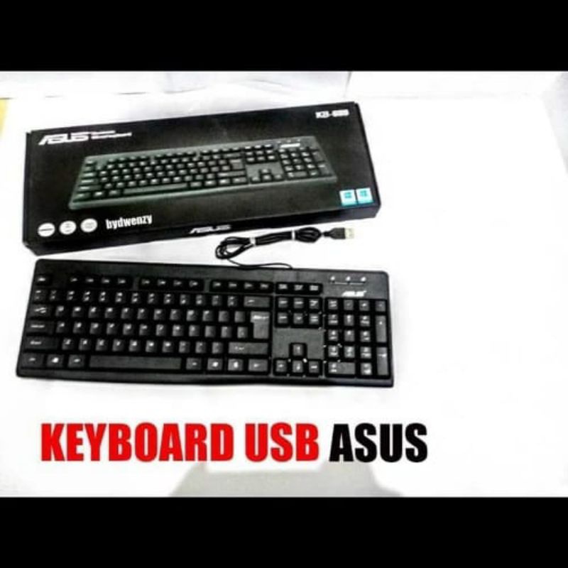 KEYBOARD USB ASUS KB-880 / KEYBOARD ASUS BRANDED GUDANG GROSIR