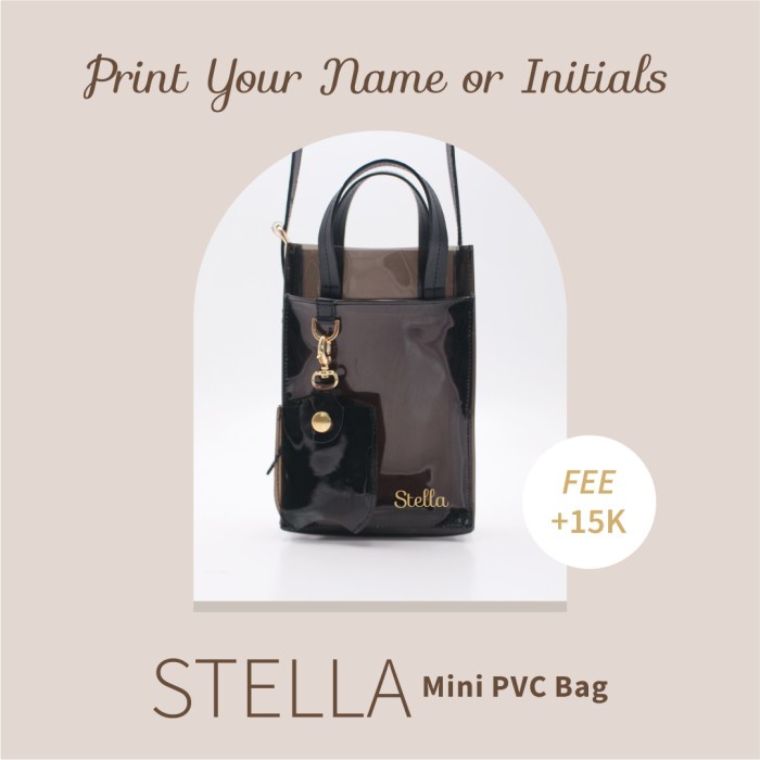 D'RENBELLONY - STELLA MINI PVC BAG / SLING BAG/ TAS MINI/ TAS WANITA