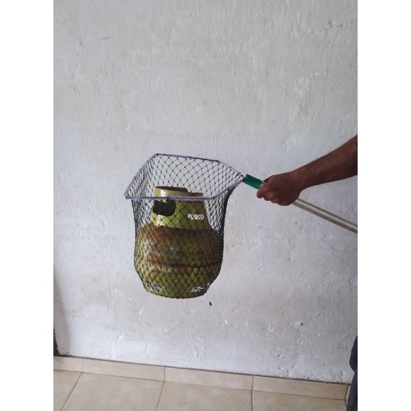 PROMO SEROK IKAN BESAR LEBAR 40CM GAGANG BESI Bayar cod