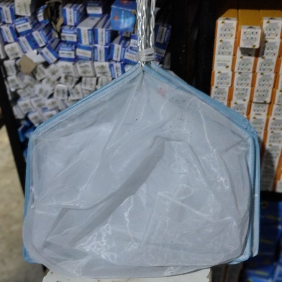 Serokan Jaring Ikan Ukuran 40cm Gagang Tebal Halus Bisa Serok Kutu Air Mantab