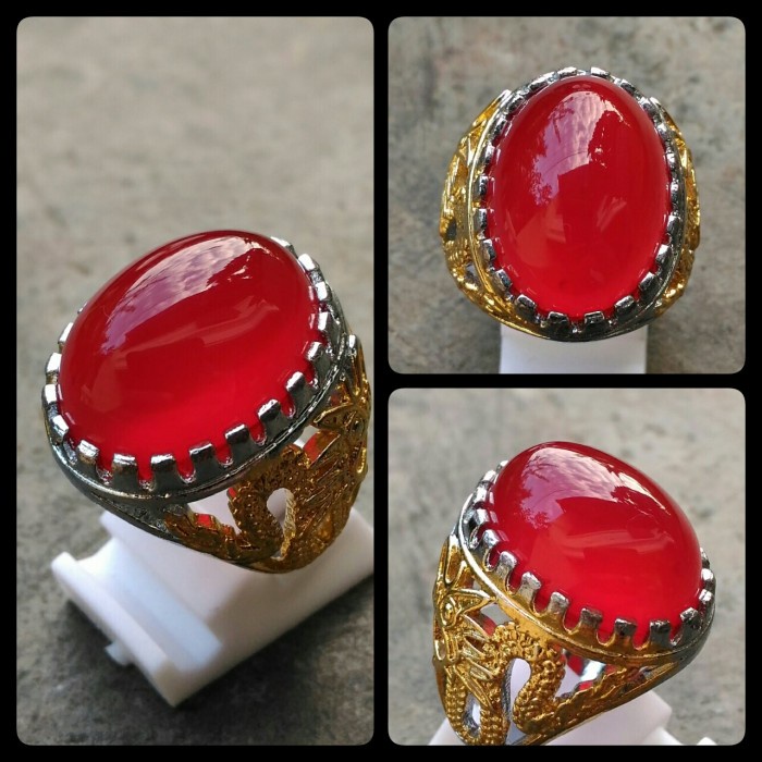 CINCIN RED BARON SUPER RED KRISTAL TOP QUALITY