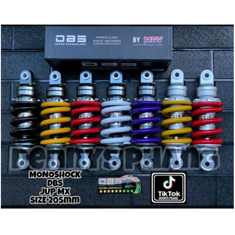 monoshock dbs jupiter mx 135 lama new king mx king monoshock MX 205mm