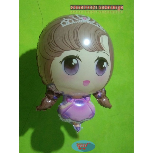 Balon princes / balon karakter princes bando terbaru grosir termurah