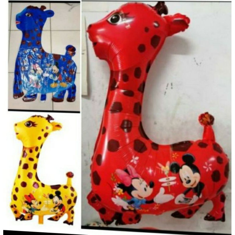 Balon jerapah  , balon karakter / balon udara