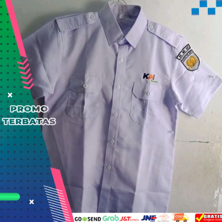 SERAGAM DINAS PDH KANTOR /KEMEJA KAI Services baju KAI Services seragam KAI Services Pdh KAI Service