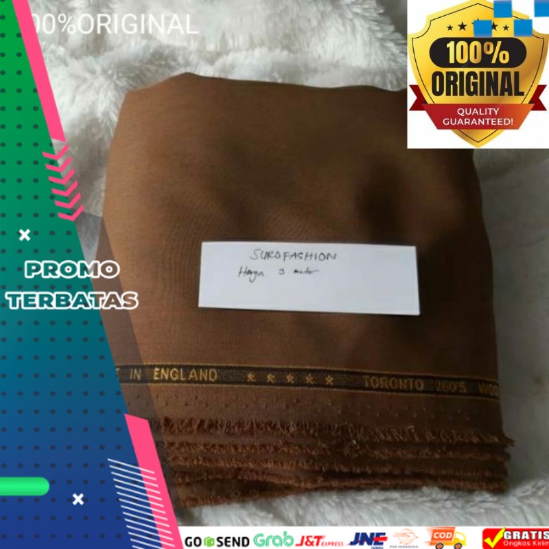 SERAGAM DINAS PDH KANTOR /KAIN PEMDA KHAKI PNS BAHAN SETELAN BAJU PDH ASN ORIGINAL