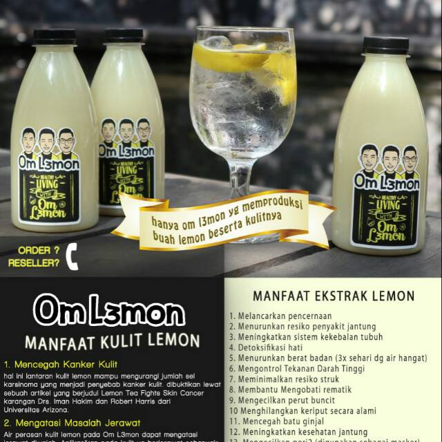 

Air lemon air sari lemon diet & air lemon kesehatan 300ml