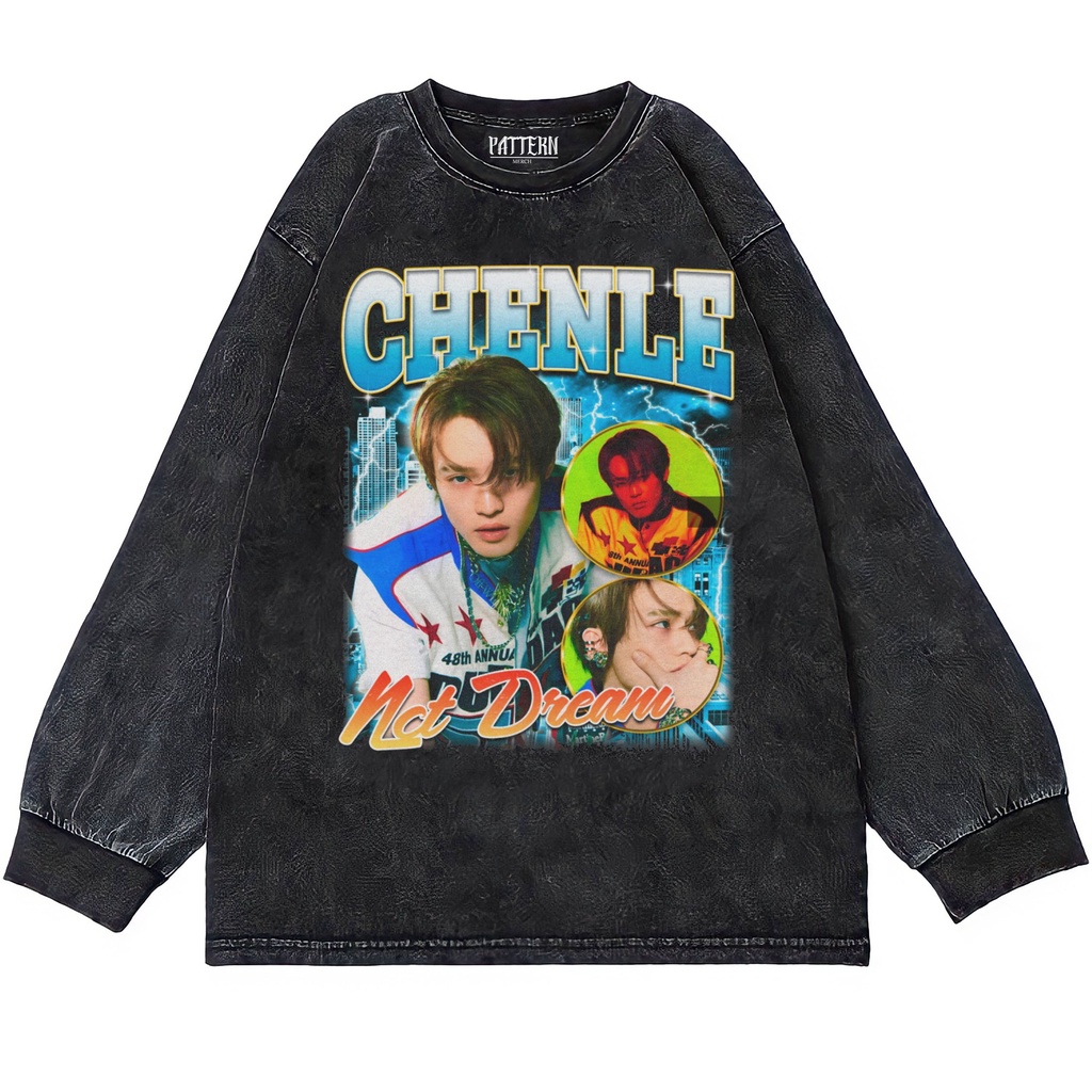 Patternmerch "chenle nct dream" Oversize T-Shirt | Longsleeve Oversized | washing tee | Kaos