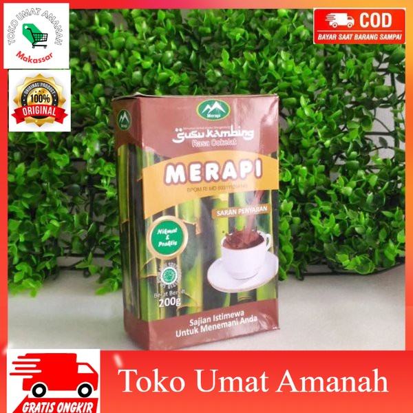 

KH/COD /BEST SELLER Susu Bubuk Kambing Etawa Merapi Obat Cegah TBC - Susu Kambing Merapi Herbal Indo Utama