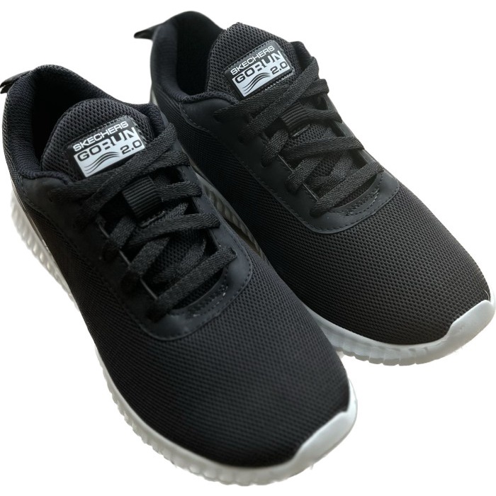 SALE -Sepatu skechers pria sneaker cowok sepatu slip on - black, 39- 1.2.23