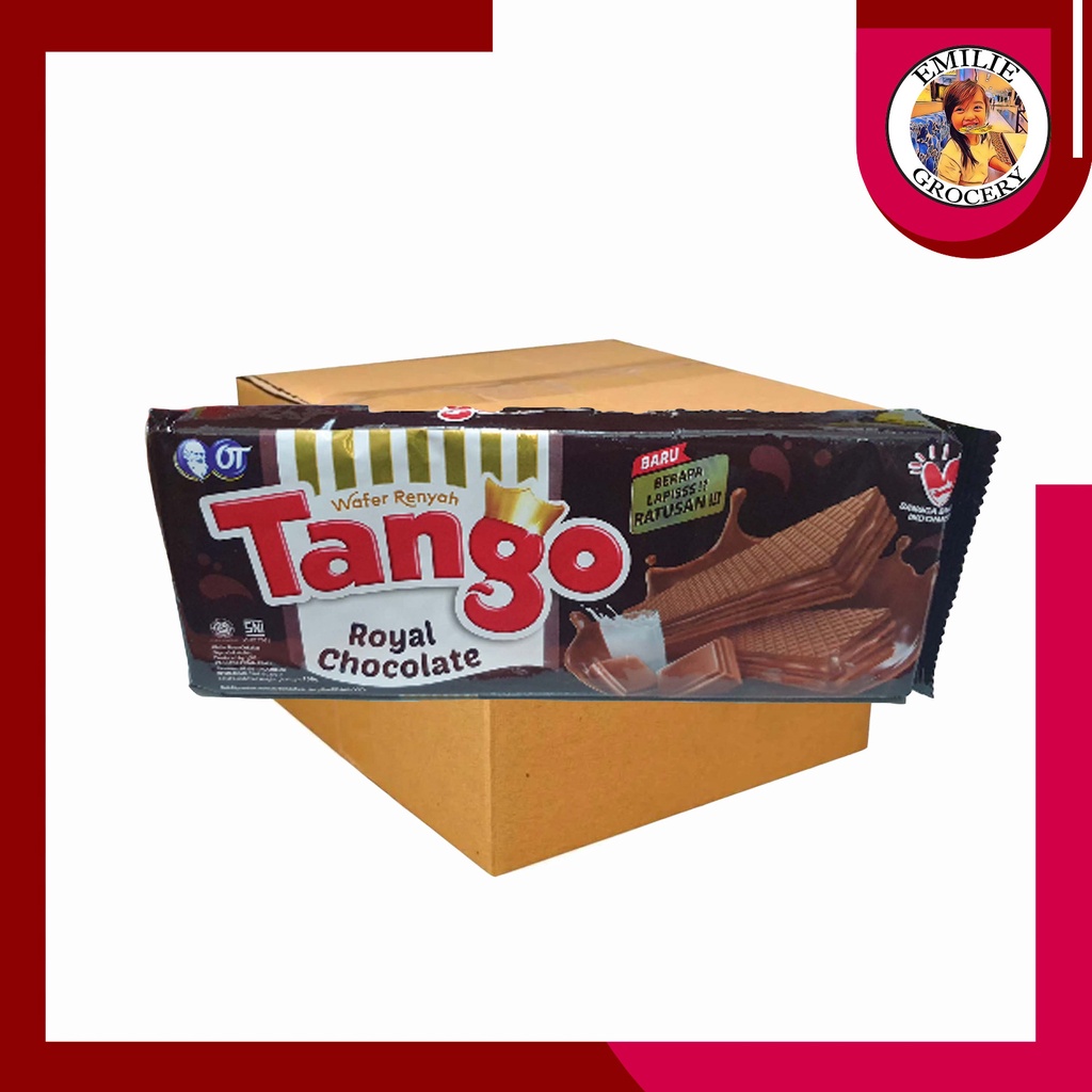 

Dus Karton Tango Long Wafer Coklat Chocolate 110gram 110 gram Isi 24