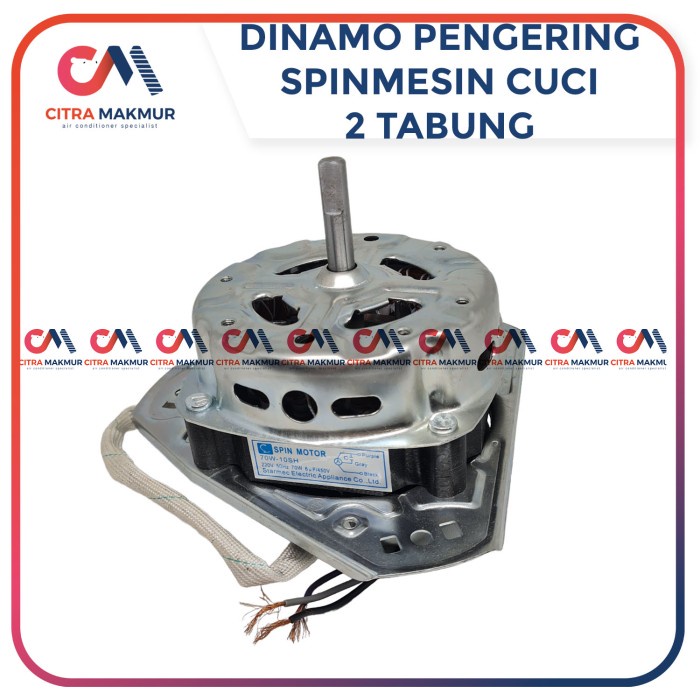 Dinamo Spin Mesin Cuci Sharp 2 Tabung 7 8 kg Gulungan Motor Pengering -FN10