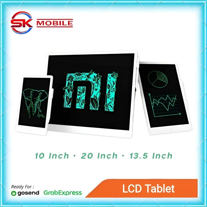 mi LCD Writing Tablet - 10 inch - 13.5 inch - Drawing Blackboard - 10 Inch