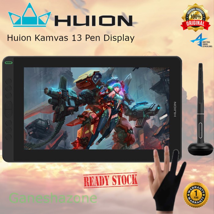 Huion Kamvas 13 Drawing Pen Display - Kamvas 13 Only