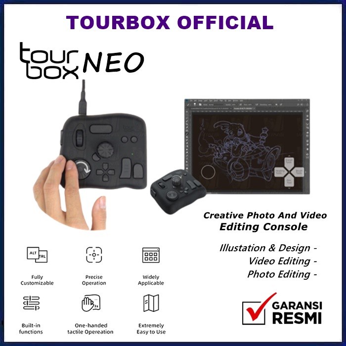 TourBox NEO Creative Photo & Video Editing Console Tour Box NEO