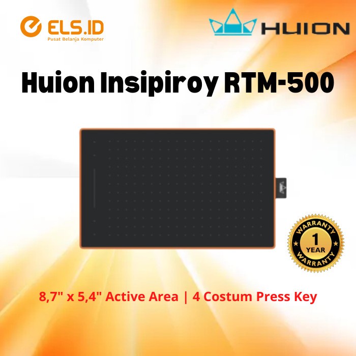 Huion Pen Tablet  Inspiroy RTM-500