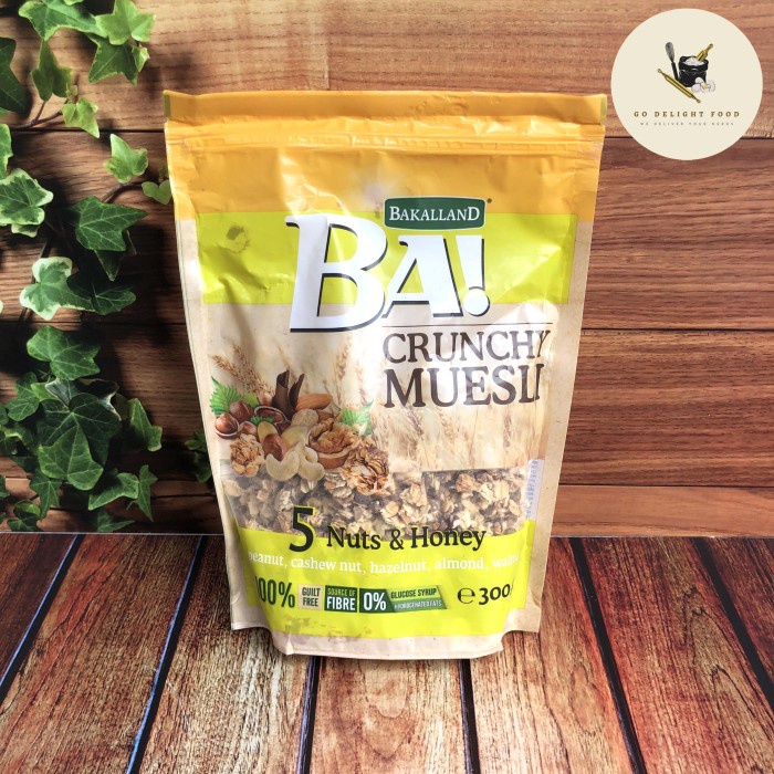 

Bakkalland - Crunchy Muesli 5 Nuts & Honey