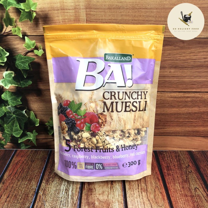 

Bakkalland - Crunchy Muesli 5 Forest Fruits & Honey